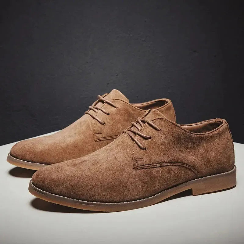 Aimon - Chaussures Oxford en daim