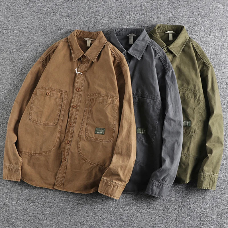 Augustin - Chemise de travail classique, alliant confort et durabilité pour une journée productive