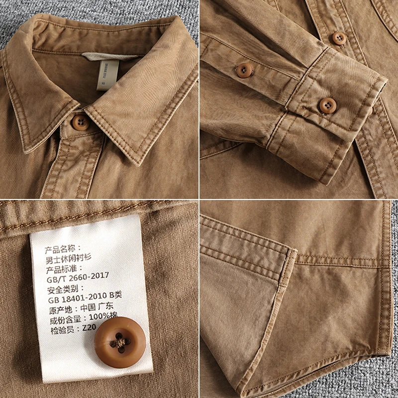 Augustin - Chemise de travail classique, alliant confort et durabilité pour une journée productive