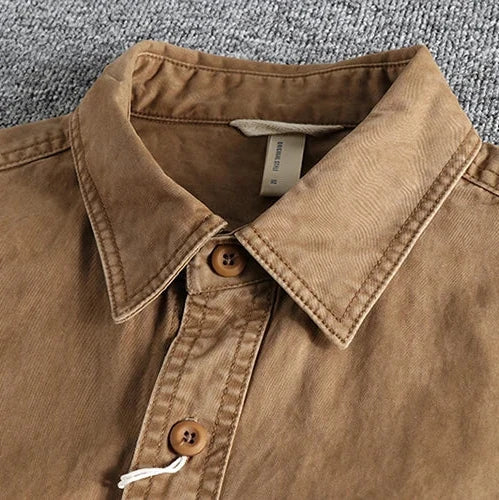 Augustin - Chemise de travail classique, alliant confort et durabilité pour une journée productive