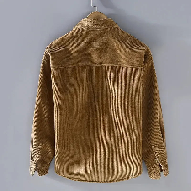 Axel - Veste en velours côtelé avec doublure en polaire, parfaite pour un style décontracté et chaleureux