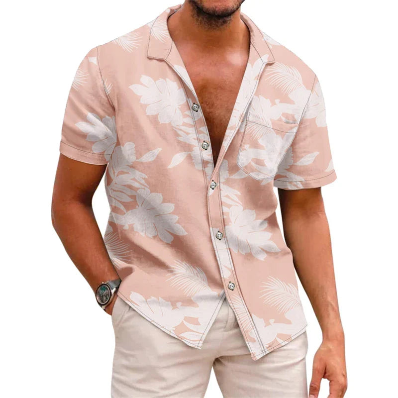 Bartholomew - Chemisier fleuri pour homme