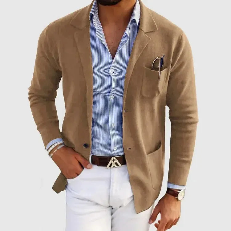 Bastien – Cardigan pour hommes, alliant confort et style élégant