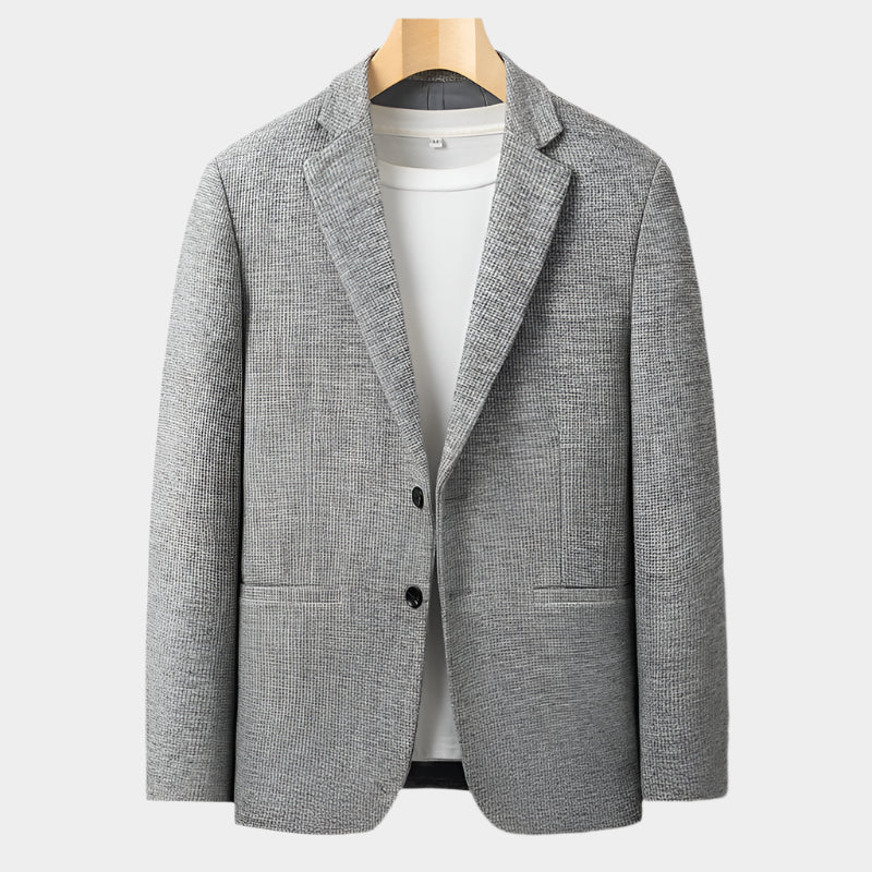 Blazer classique – Coupe ajustée pour tenue professionnelle masculine