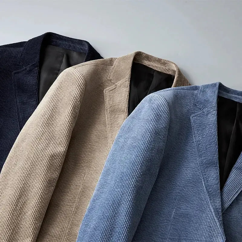Célestin – Blazer en velours côtelé chic pour hommes, alliant élégance et confort