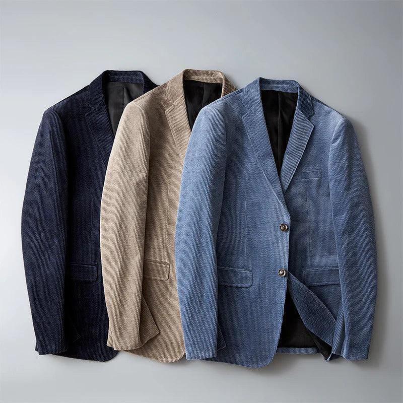 Célestin – Blazer en velours côtelé chic pour hommes, alliant élégance et confort