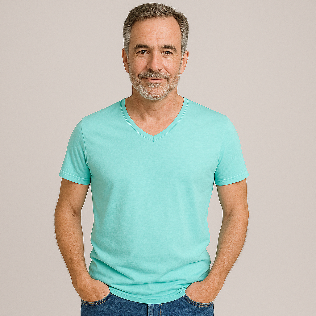 T-shirt classique en coton pour homme – Style intemporel au quotidien