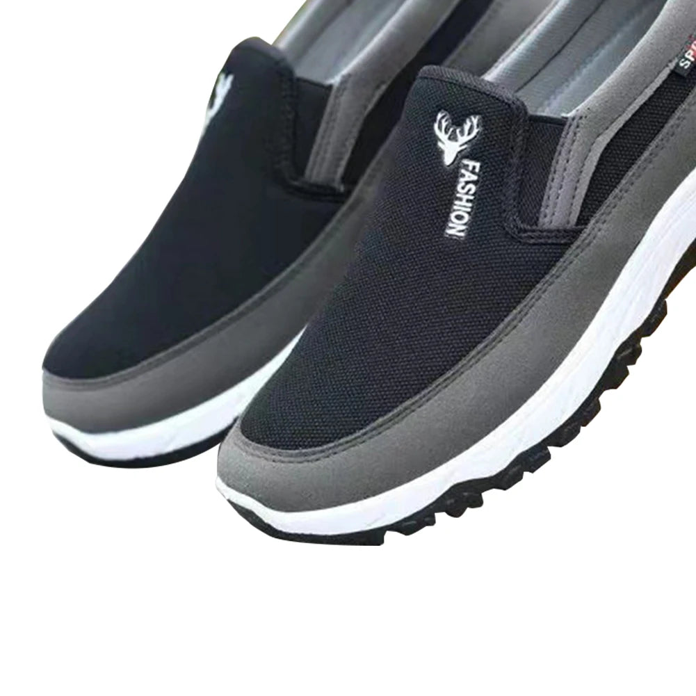 Chaussures de course à enfiler – Baskets légères et amortissantes pour homme