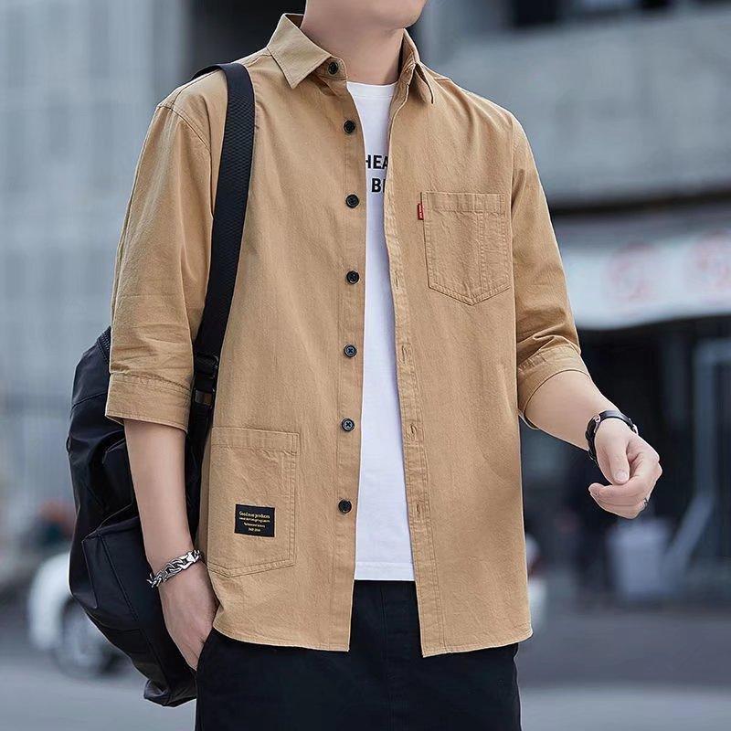 Chemise Décontractée en Coton pour Homme – Indispensable d’Automne