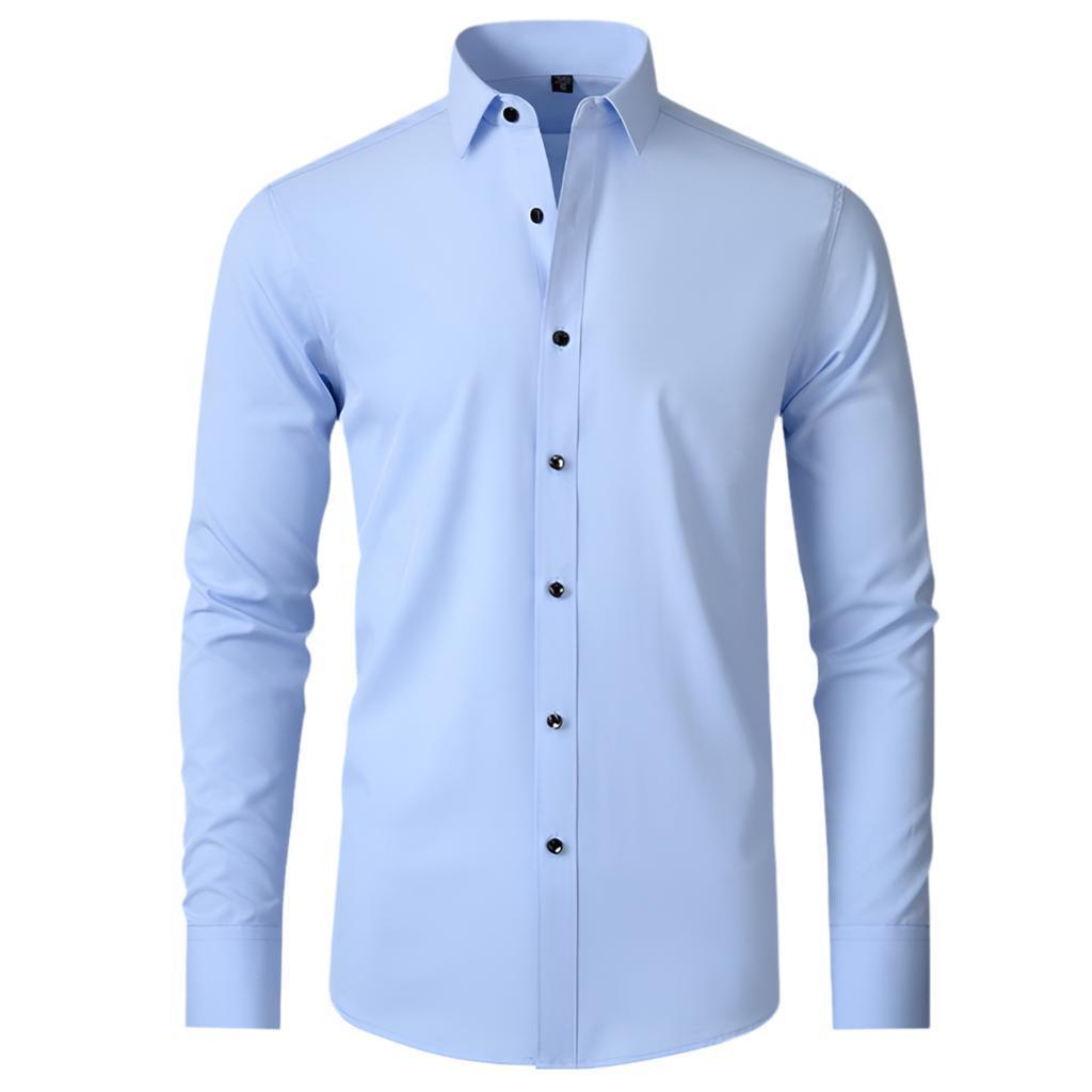 Chemise Manches Longues Elite Fit – Style Slim Luxe pour Homme