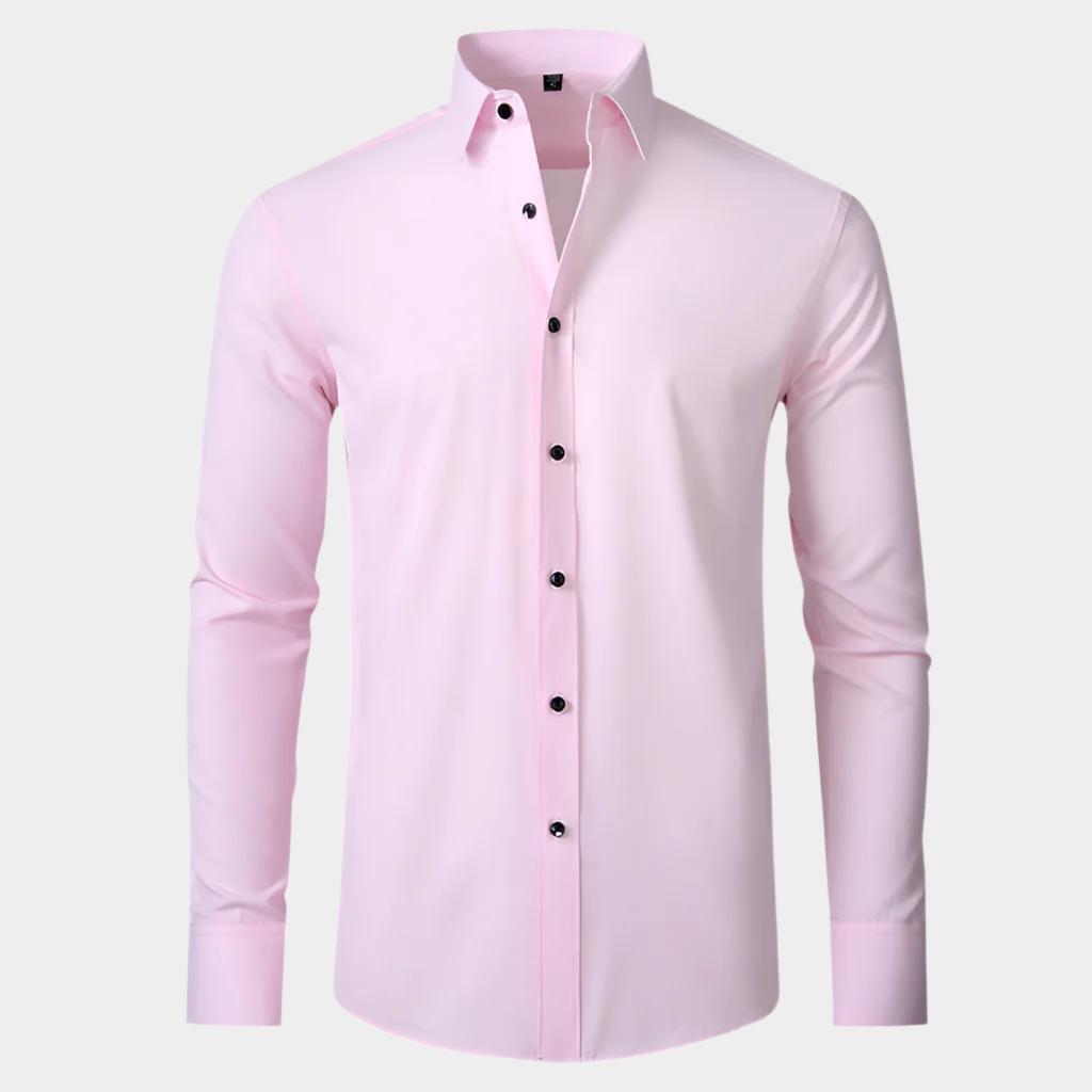 Chemise Manches Longues Elite Fit – Style Slim Luxe pour Homme