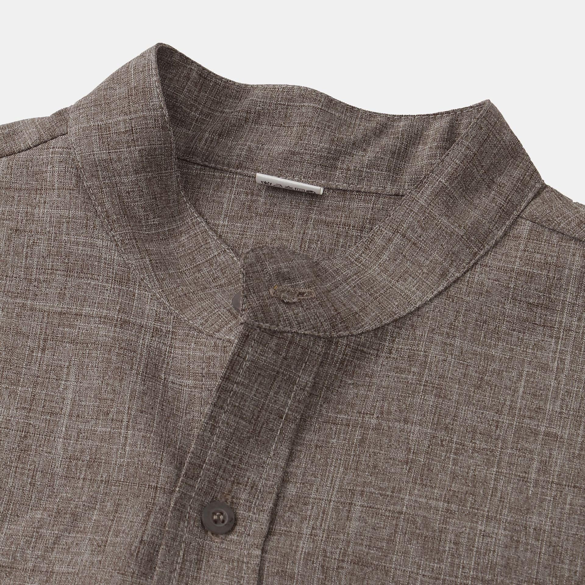 Chemise boutonnée en coton essentielle pour homme – Style décontracté ou formel
