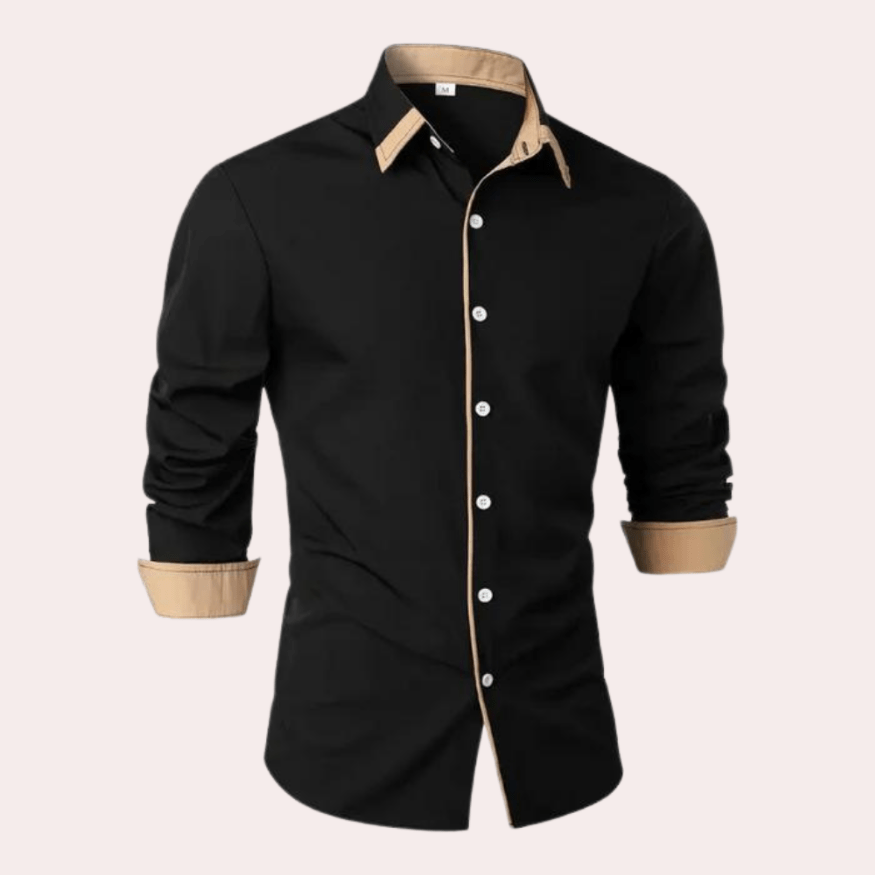Chemise homme, coton léger, élégante 1