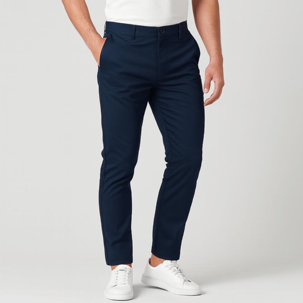 Chinos stretch pour hommes - ajustés, respirants et confortables 3