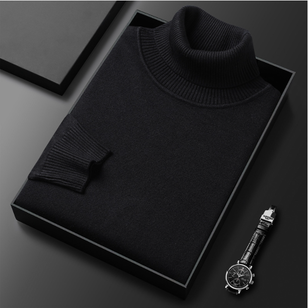 Solvsvanen | Pull col roulé en maille douce