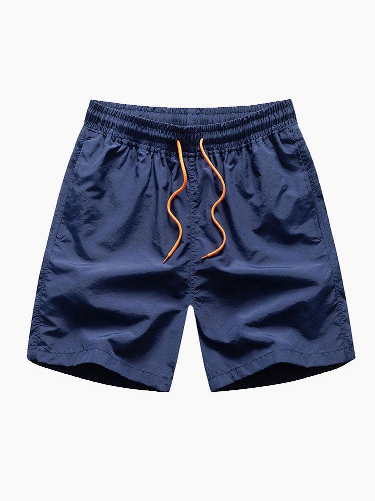 Ensemble chemise boutonnée et short de bain imprimé palmier pour homme