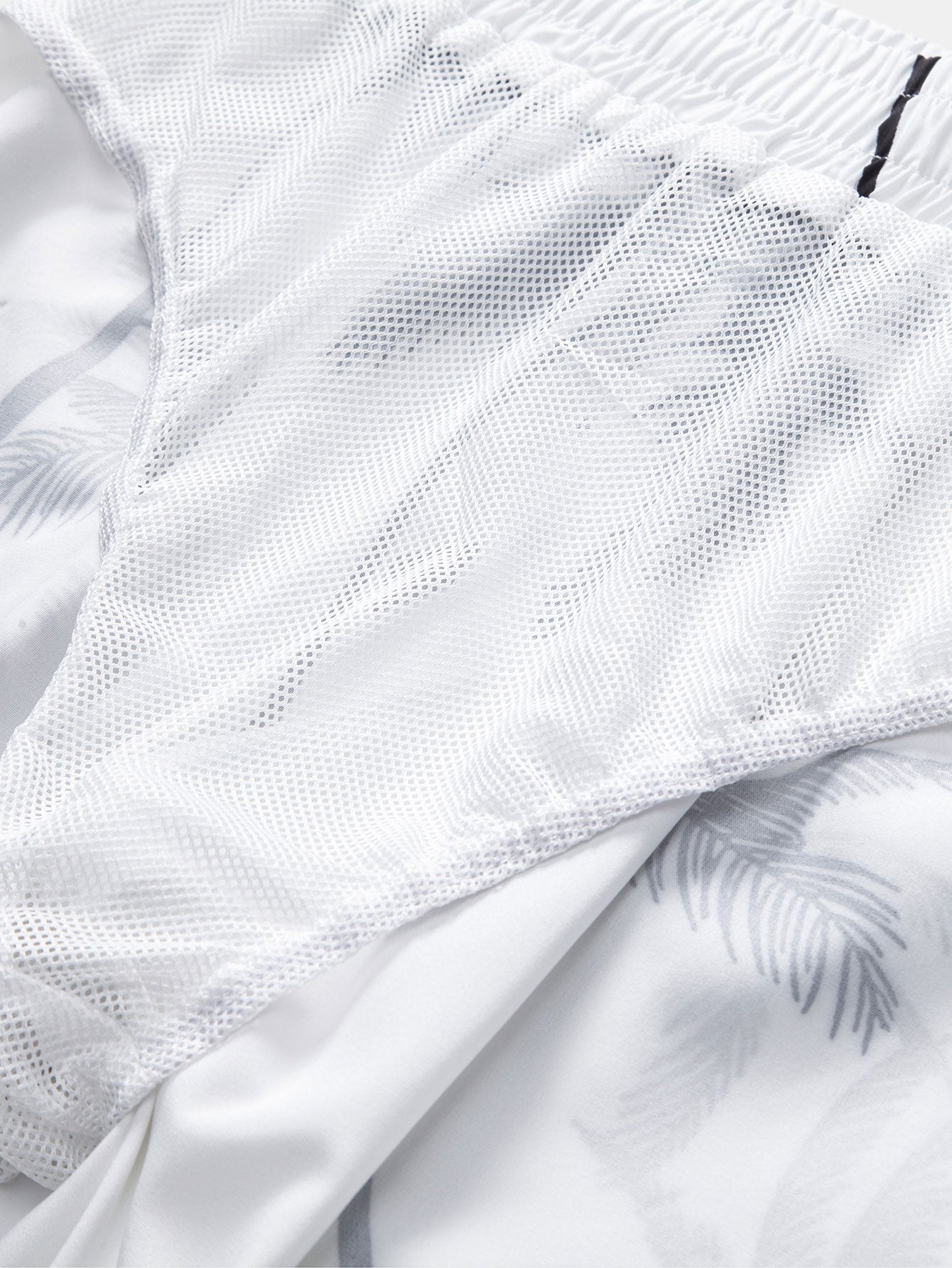 Ensemble chemise et short imprimé palmiers – Tenue d'été décontractée pour homme