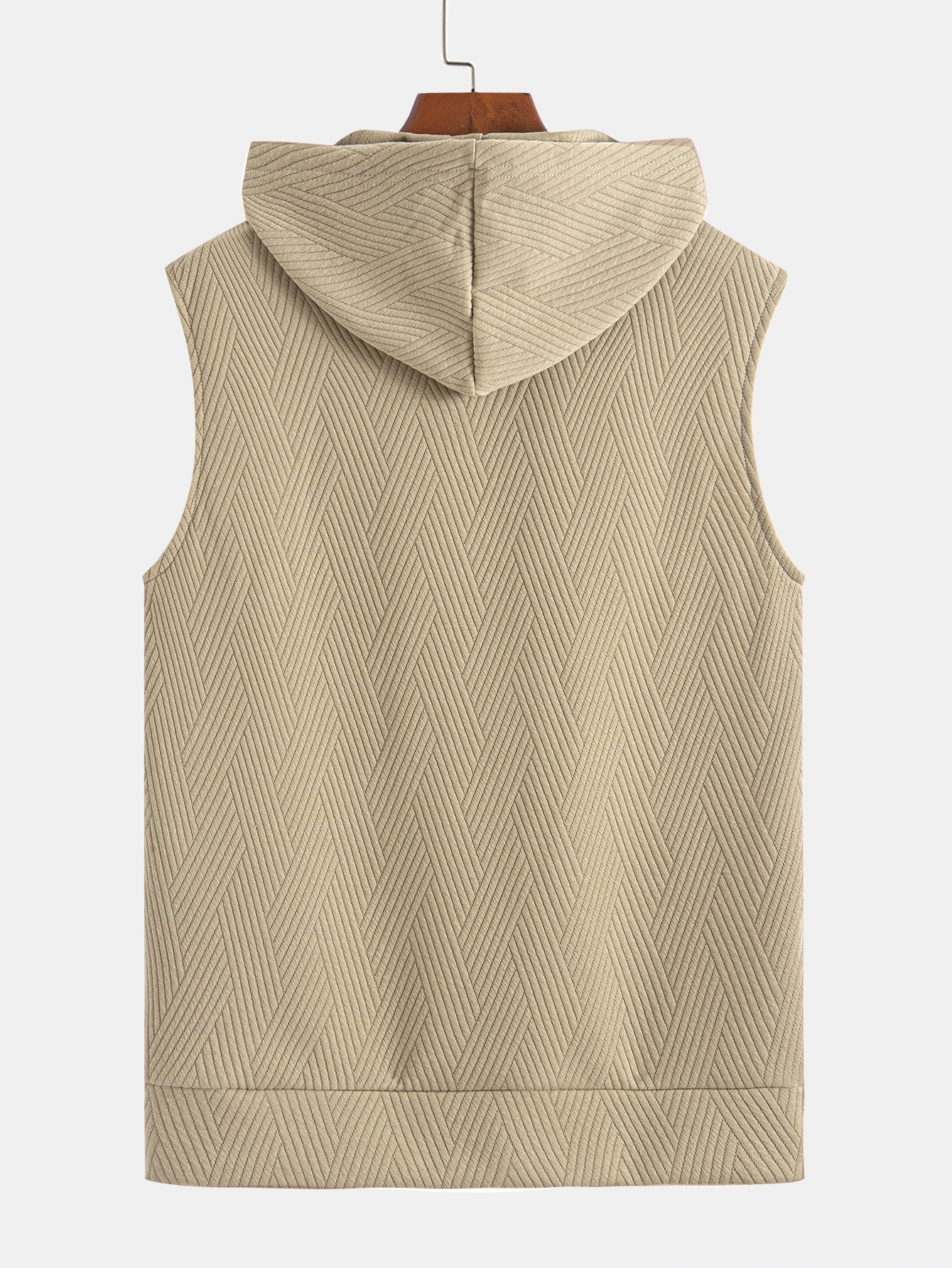 Ensemble sweat à capuche et short rayés en jacquard pour homme