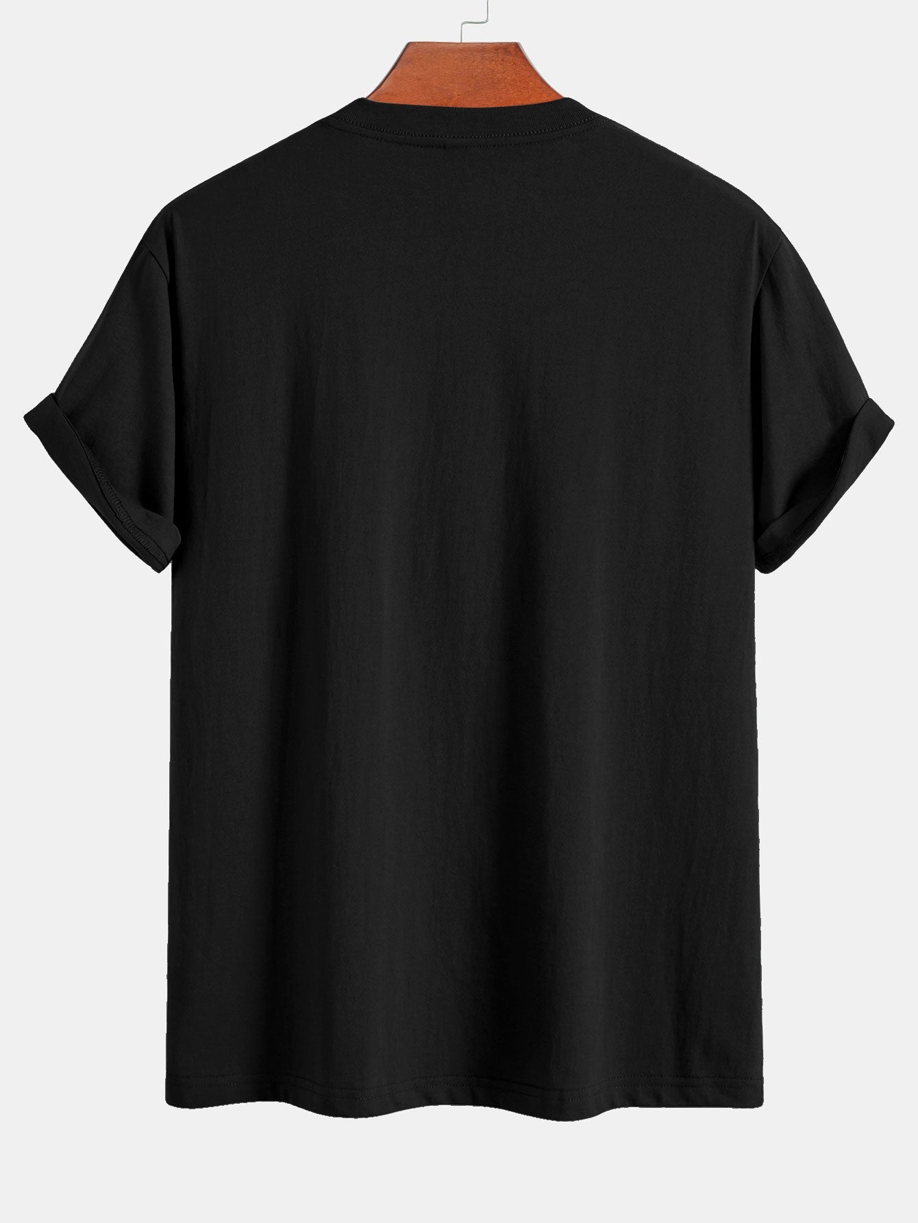 Ensemble t-shirt et short de bain imprimé palmiers – Tenue de plage d'été