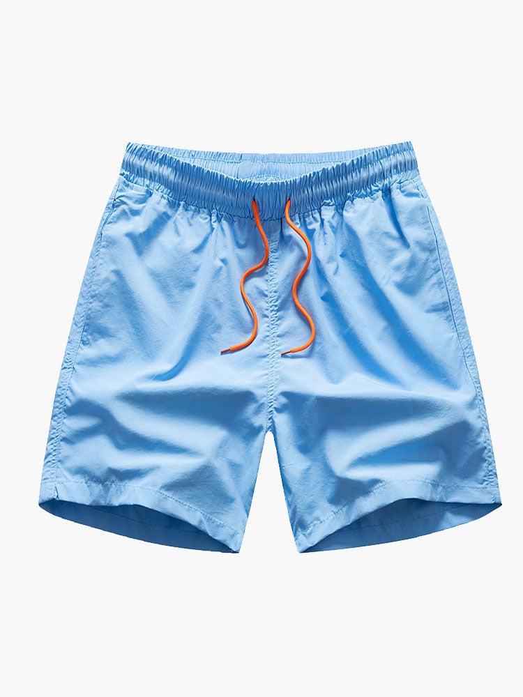 Ensemble t-shirt sans manches et short de bain imprimé palmier pour homme