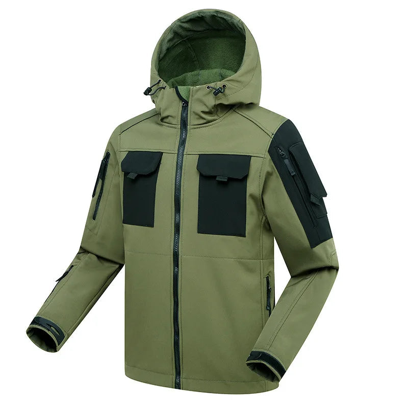 Gédéon - Ensemble outdoor pour hommes, composé d'une veste et d'un pantalon