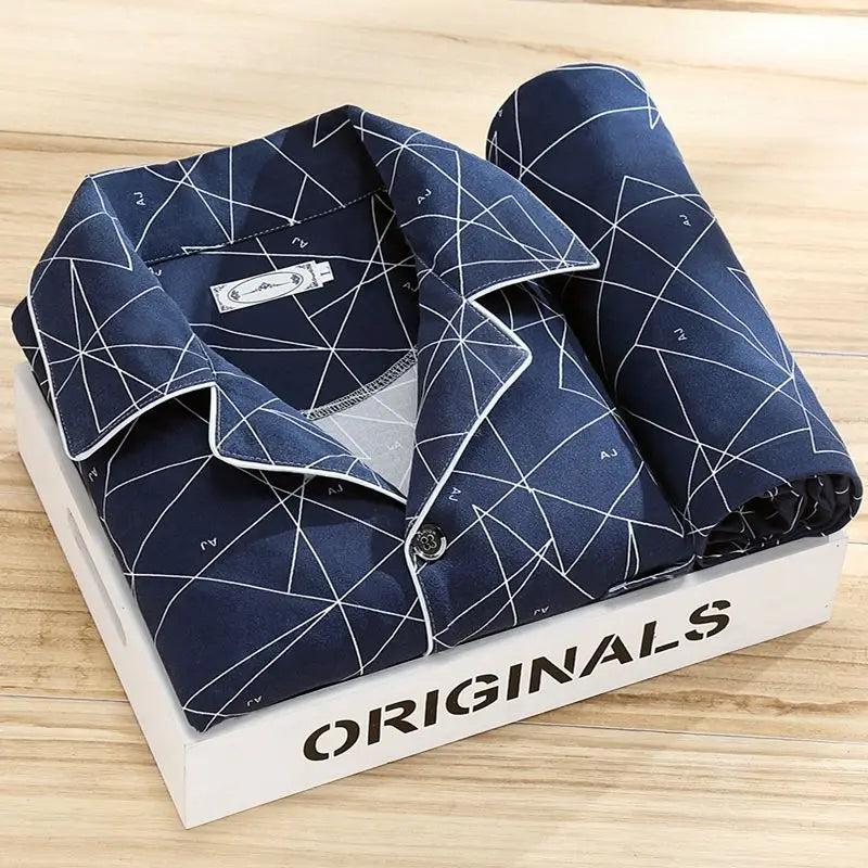 Gilbert - Ensemble de Pyjama pour Homme, Confort et Élégance pour la Nuit