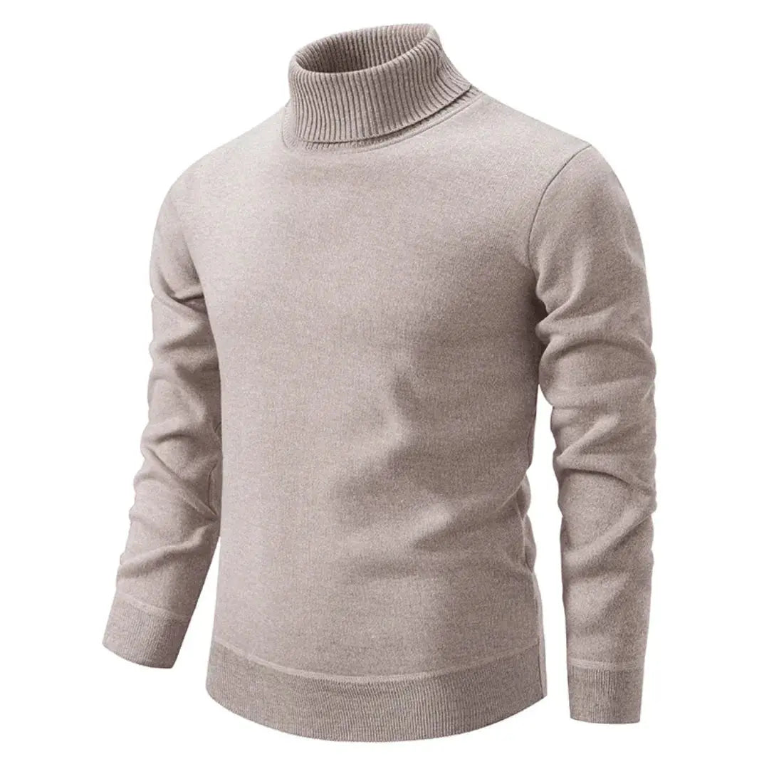 Giovanni | Col roulé en laine Shetland doux 0