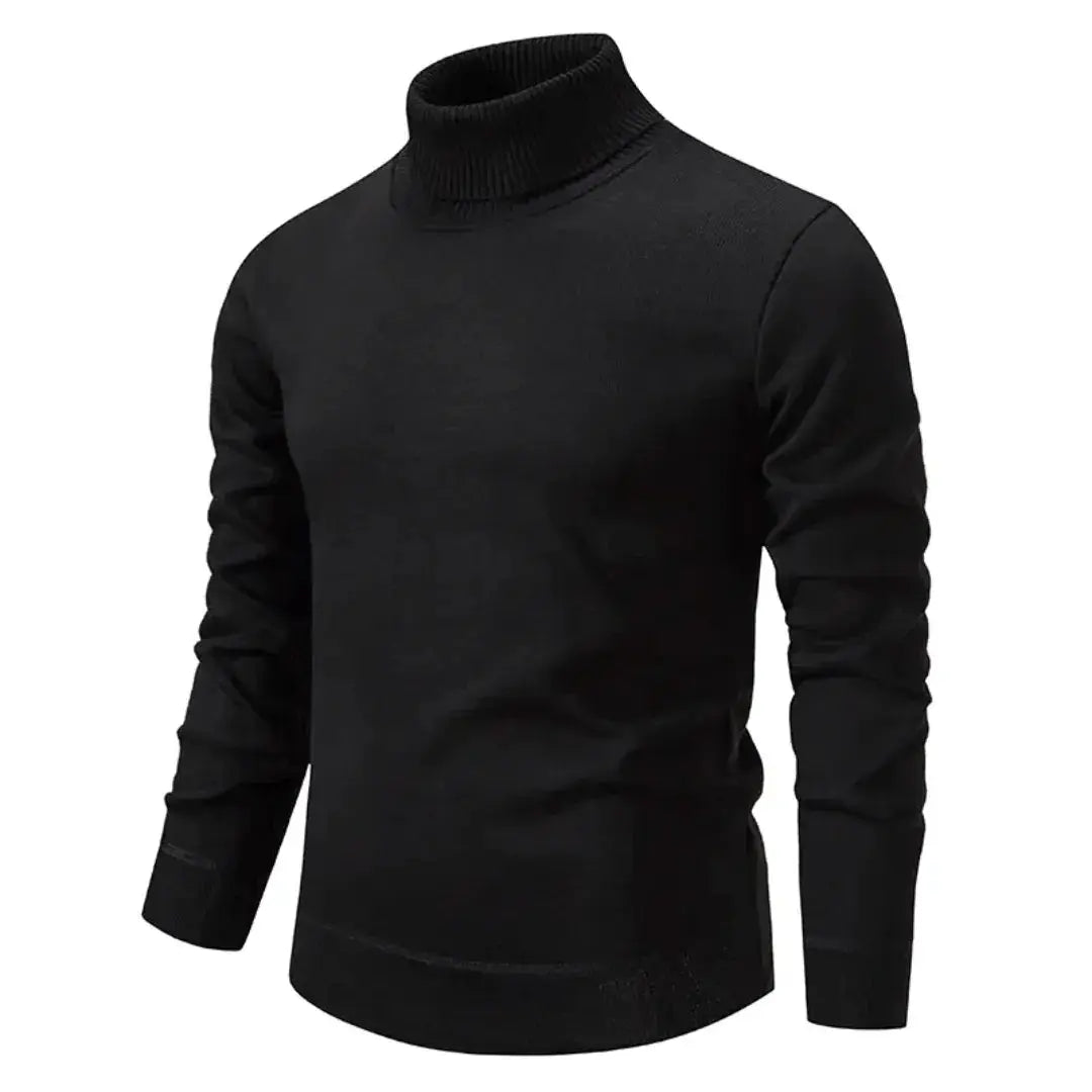 Giovanni | Col roulé en laine Shetland doux 1