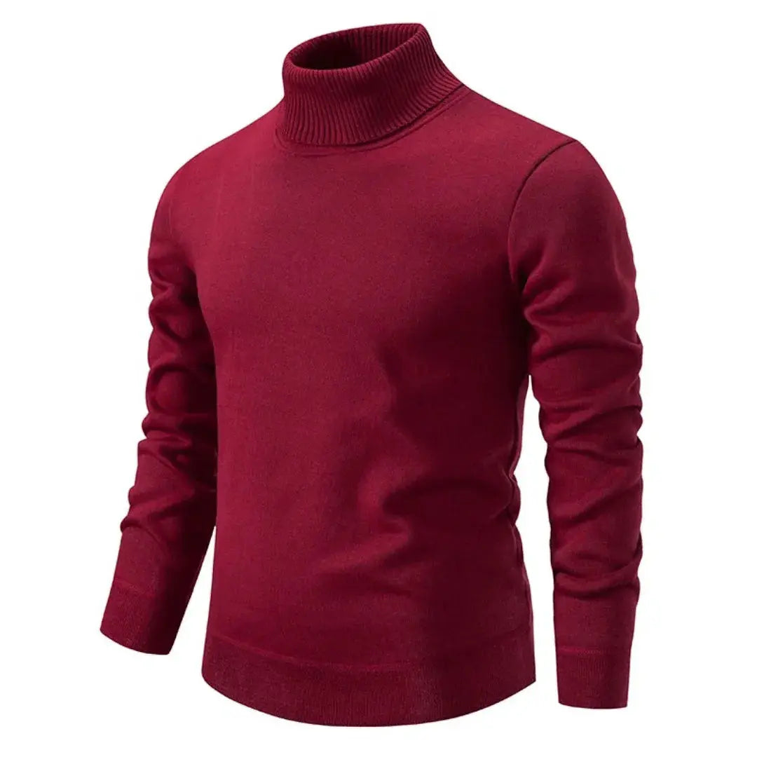 Giovanni | Col roulé en laine Shetland doux 4