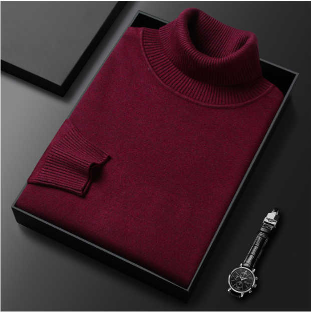 Solvsvanen | Pull col roulé en maille douce