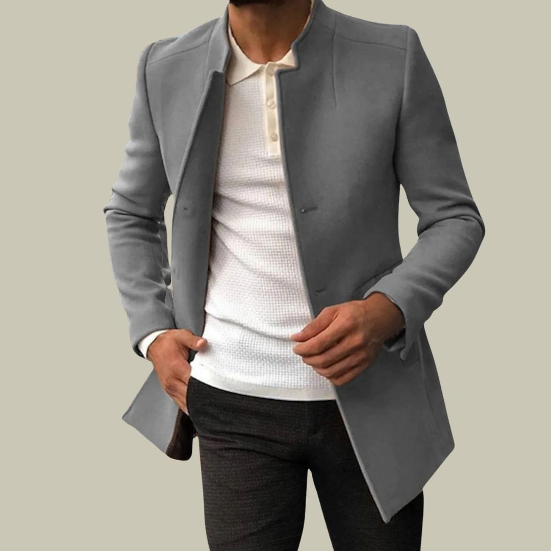 Hugues – Veste d'automne "Old Money", élégante et intemporelle, parfaite pour une allure sophistiquée