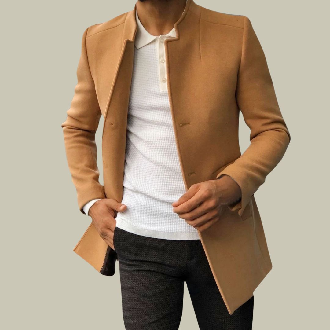 Hugues – Veste d'automne "Old Money", élégante et intemporelle, parfaite pour une allure sophistiquée