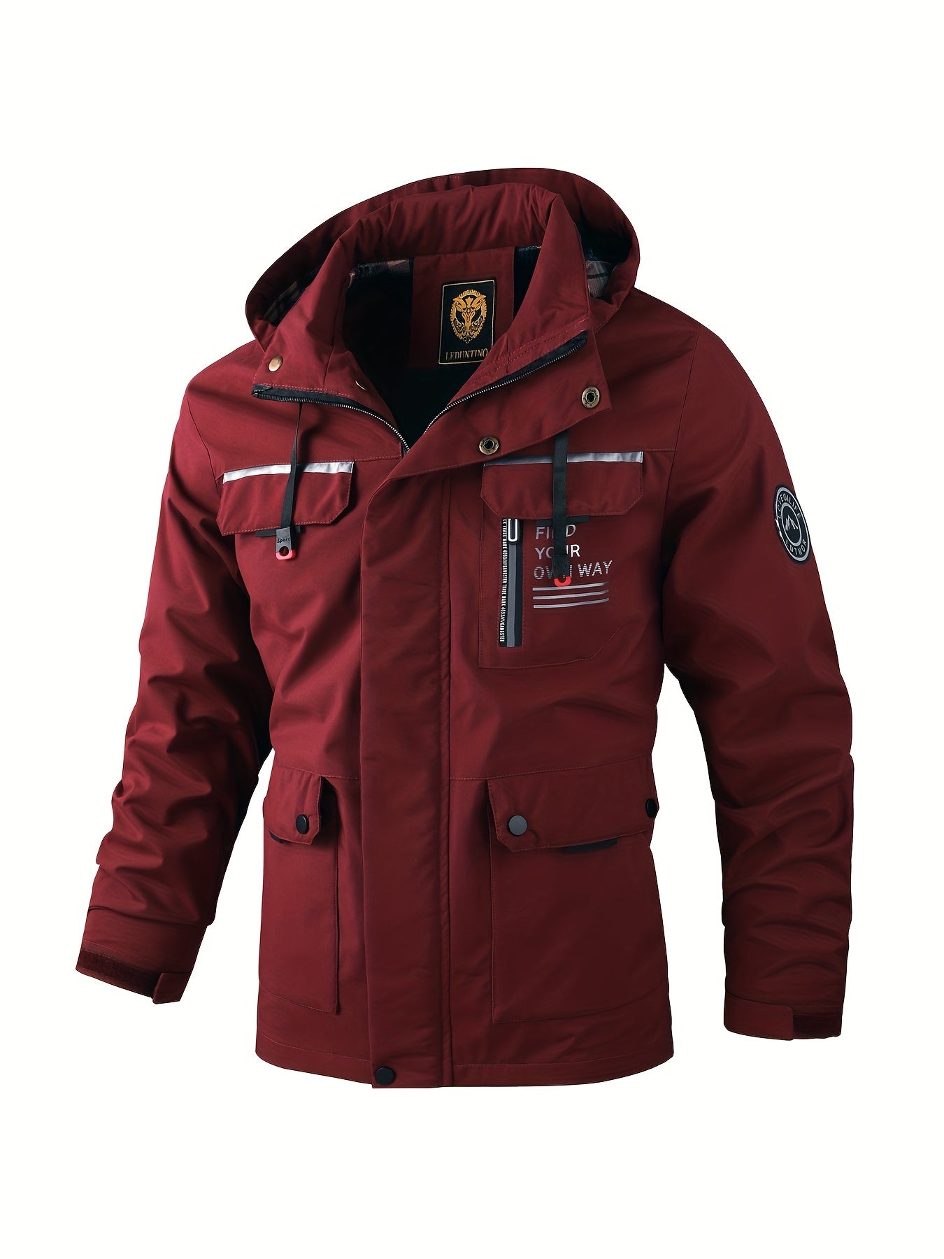 Isidore - Veste d'hiver imperméable pour homme, idéale pour les activités de plein air