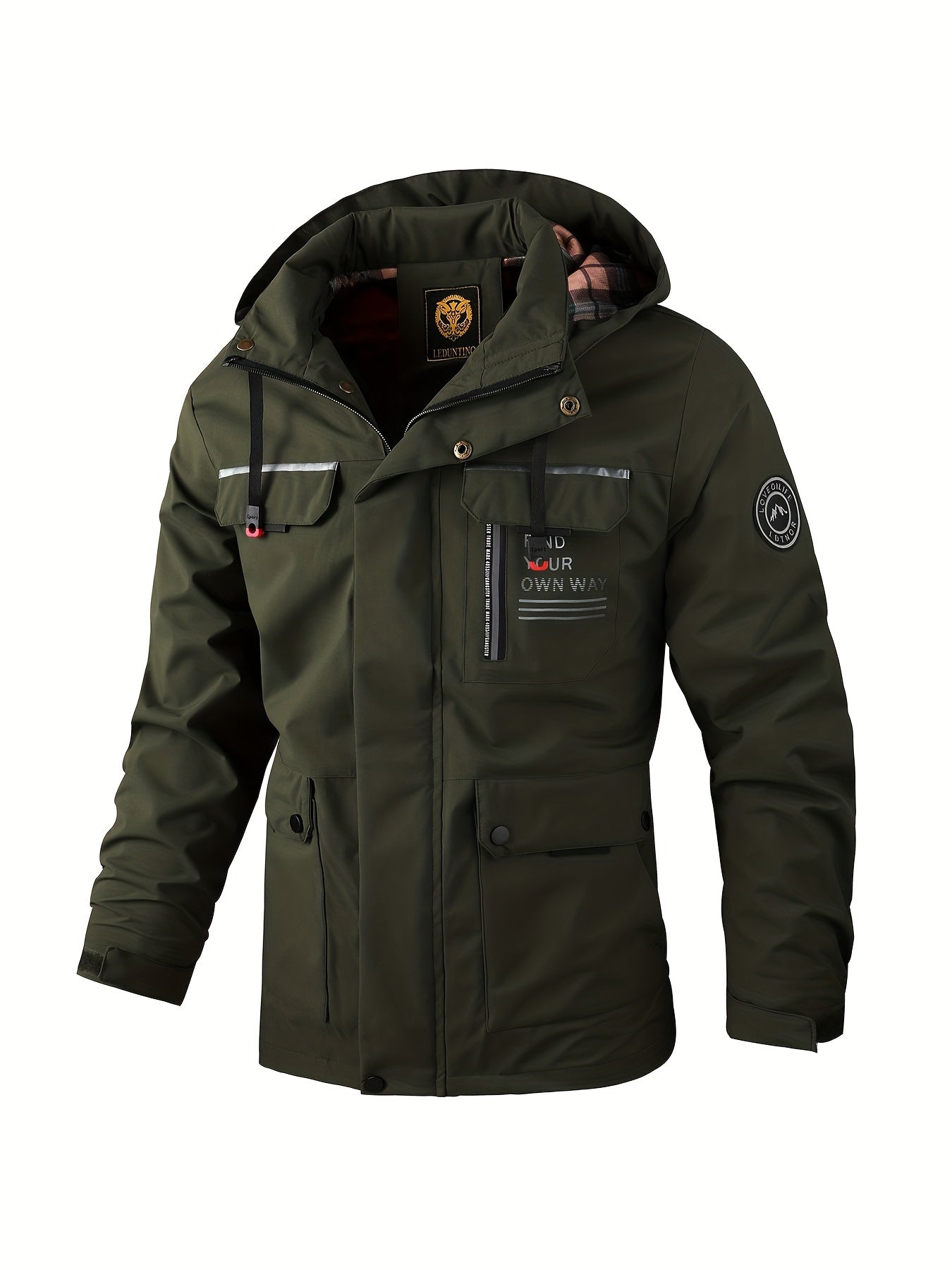 Isidore - Veste d'hiver imperméable pour homme, idéale pour les activités de plein air