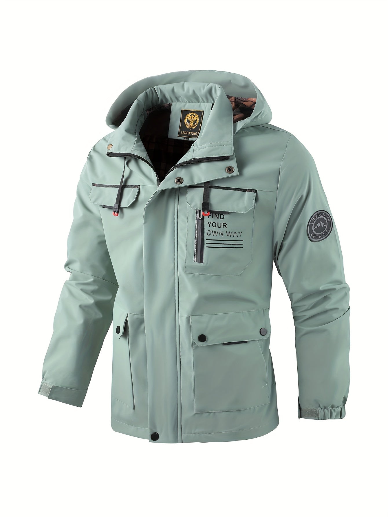 Isidore - Veste d'hiver imperméable pour homme, idéale pour les activités de plein air