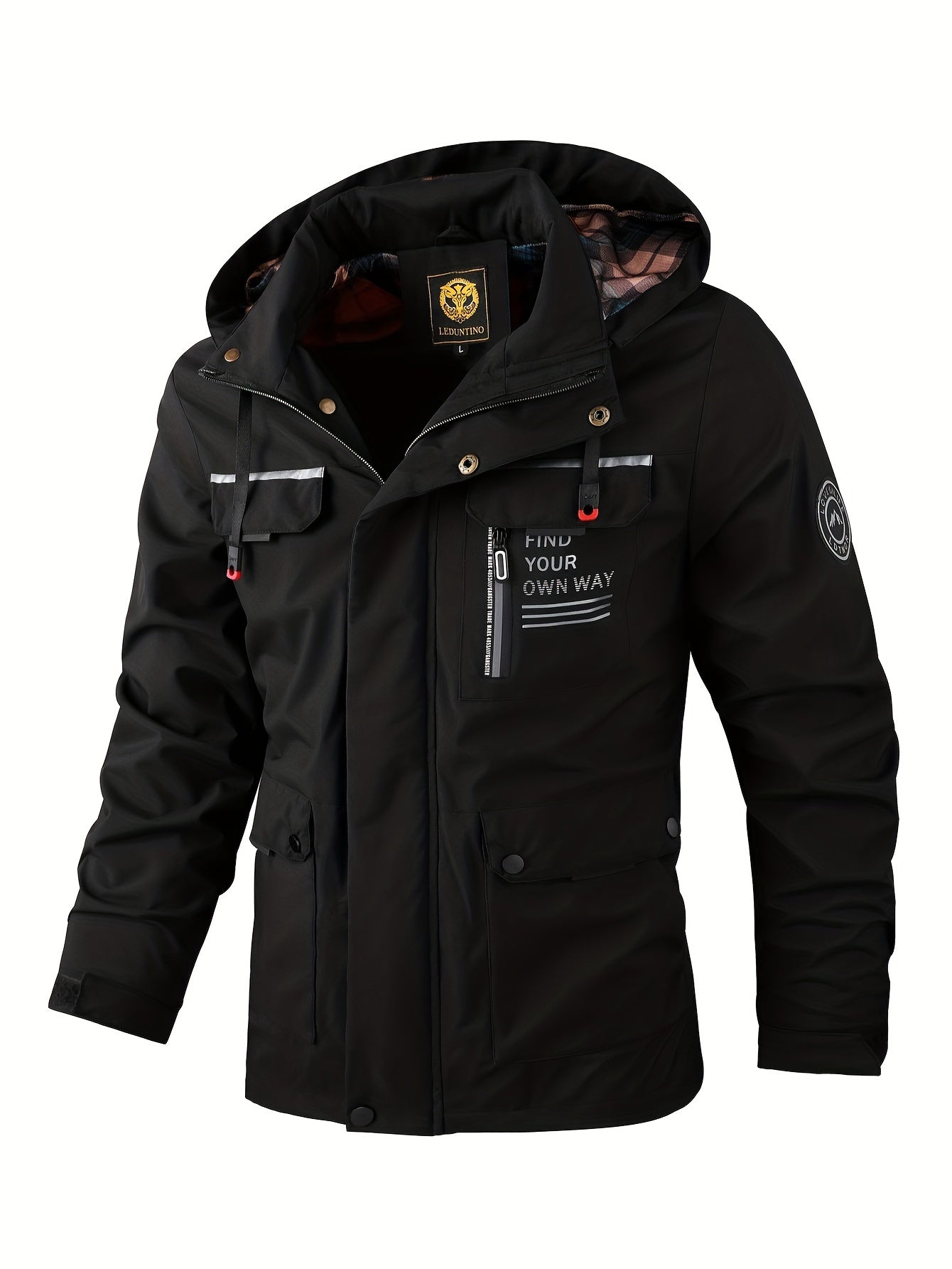 Isidore - Veste d'hiver imperméable pour homme, idéale pour les activités de plein air