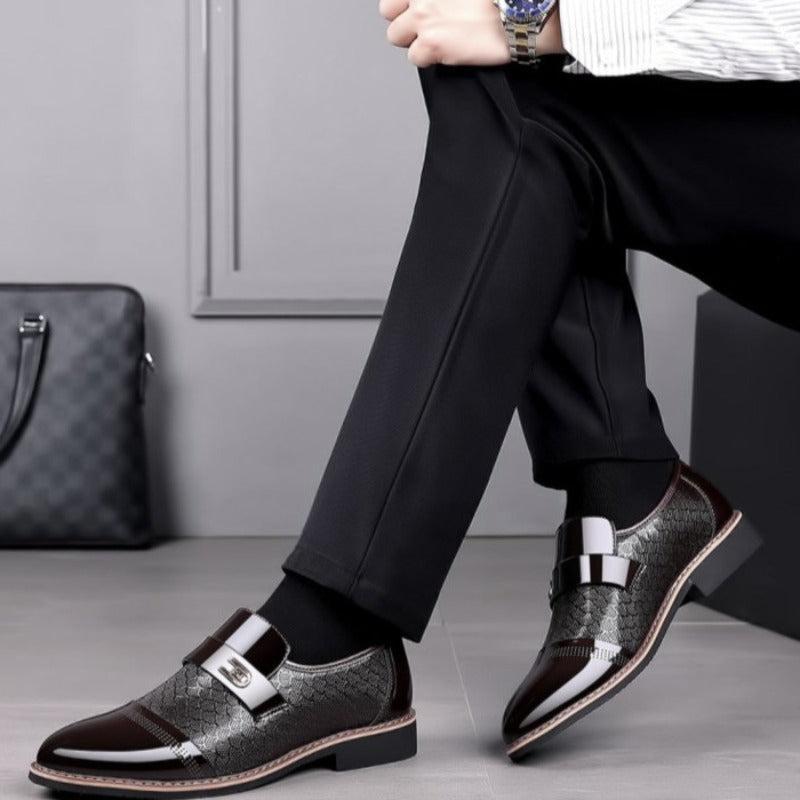 Jean - Chaussure sur mesure en cuir et caoutchouc