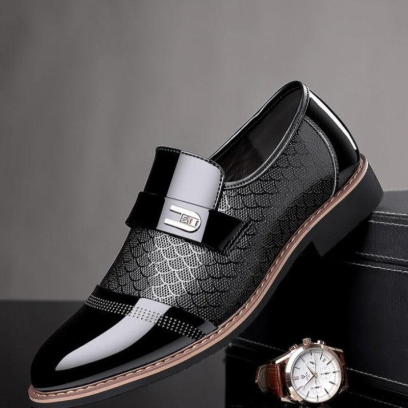 Jean - Chaussure sur mesure en cuir et caoutchouc