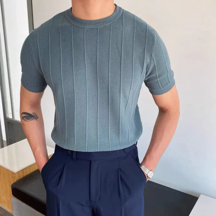 T-shirt esthétique Old Money – Élégance intemporelle pour homme