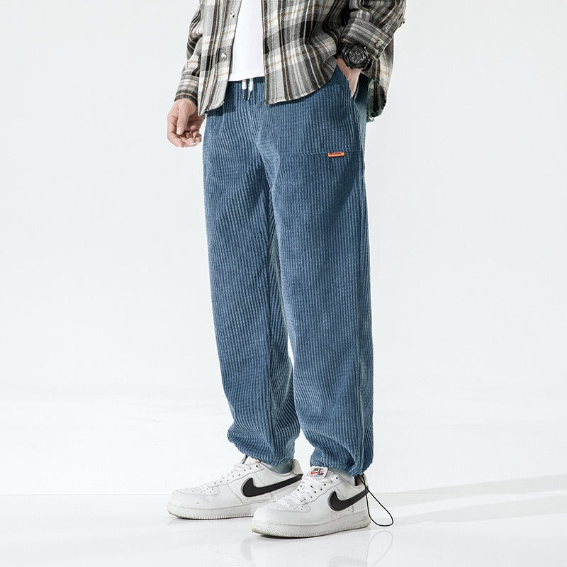 Lucien - Pantalon en velours côtelé, style intemporel et confort assuré