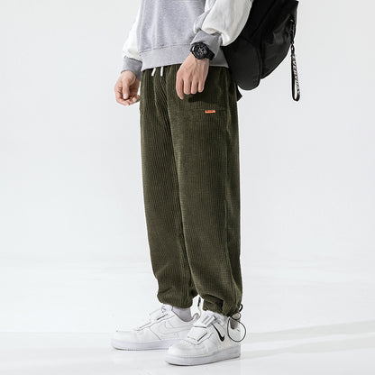 Lucien - Pantalon en velours côtelé, style intemporel et confort assuré