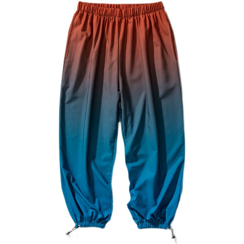 Pantalon de survêtement élégant et ombré – Pantalon de détente léger