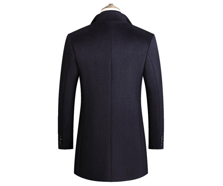 Manteau Bond | Coupe droite, col traditionnel, fermeture à trois boutons 6