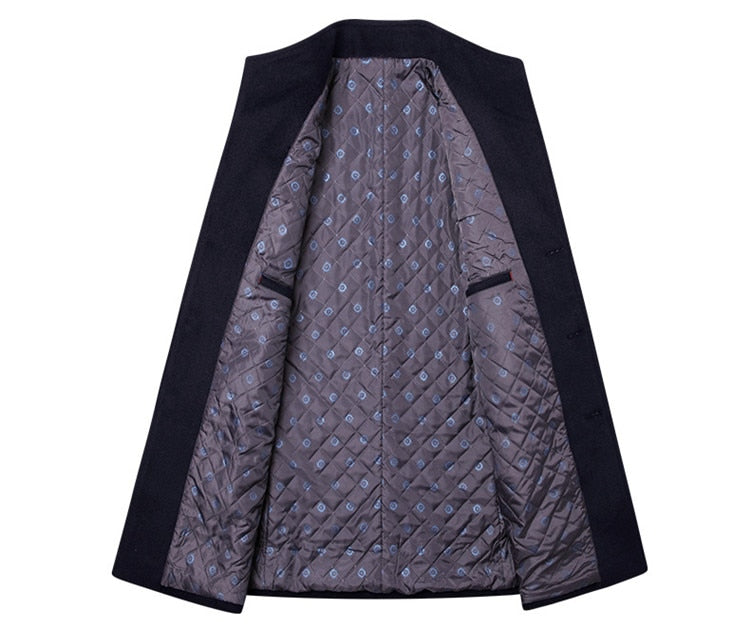 Manteau Bond | Coupe droite, col traditionnel, fermeture à trois boutons 8