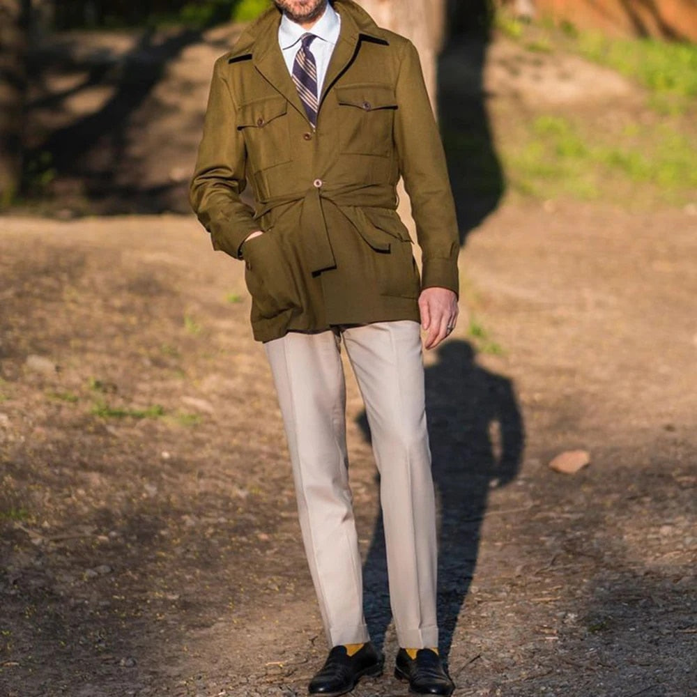 Matthijs - Veste de printemps décontractée pour Homme