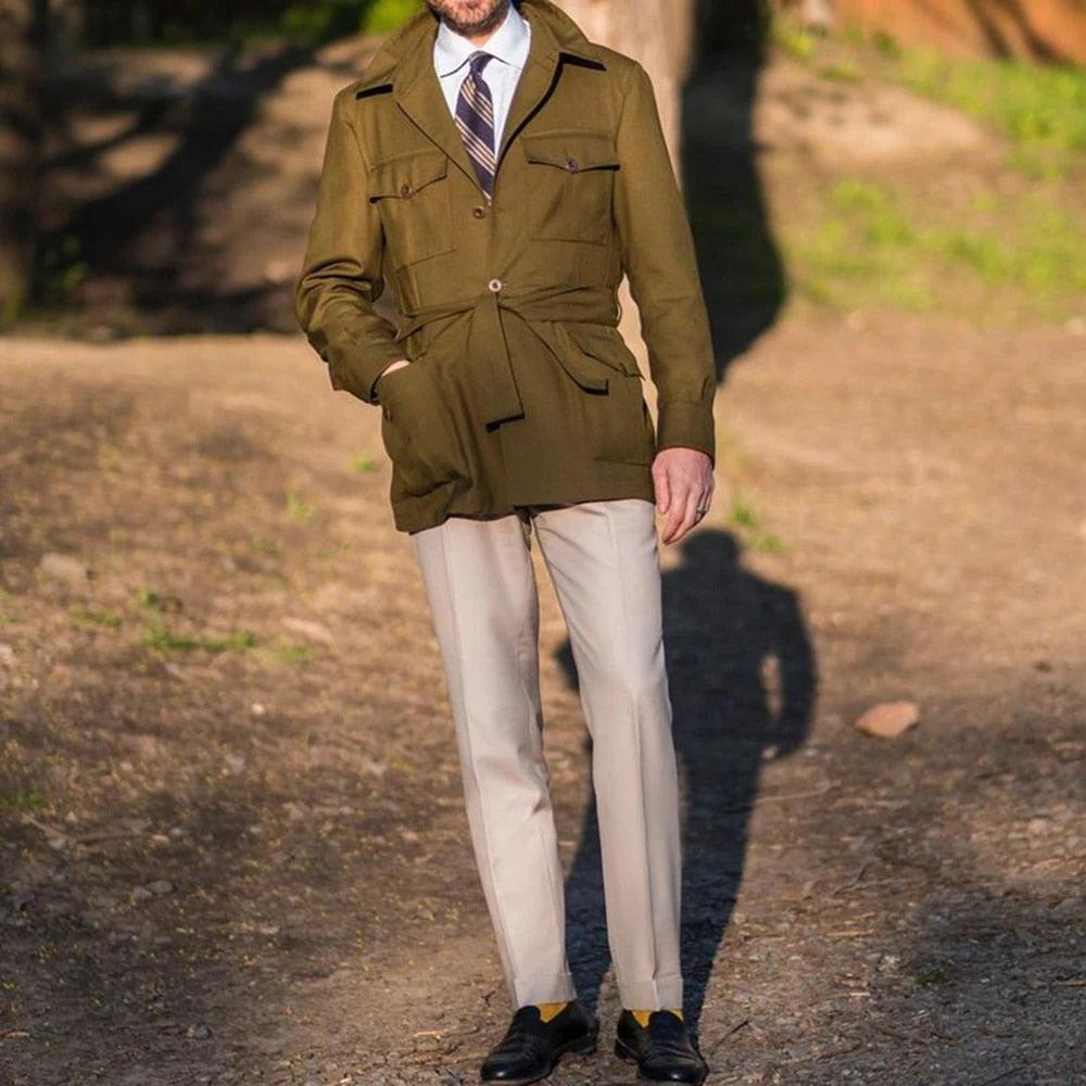 Matthijs - Veste de printemps décontractée pour Homme