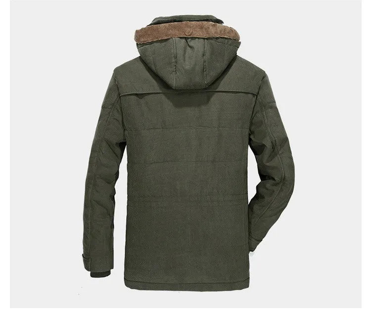 Maxence – Winter King, long manteau d'hiver en tricot, parfait pour affronter le froid avec style