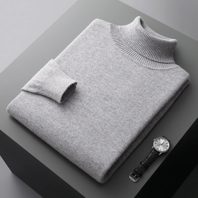 Meluvie | Mélange de fibres doux pull col roulé 0
