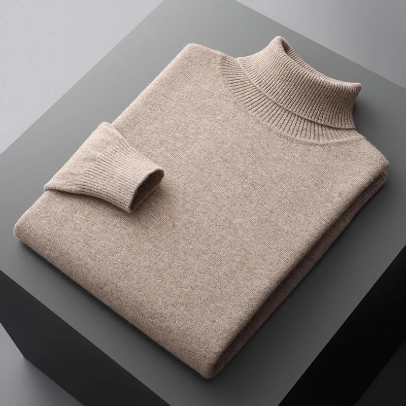 Meluvie | Mélange de fibres doux pull col roulé 1