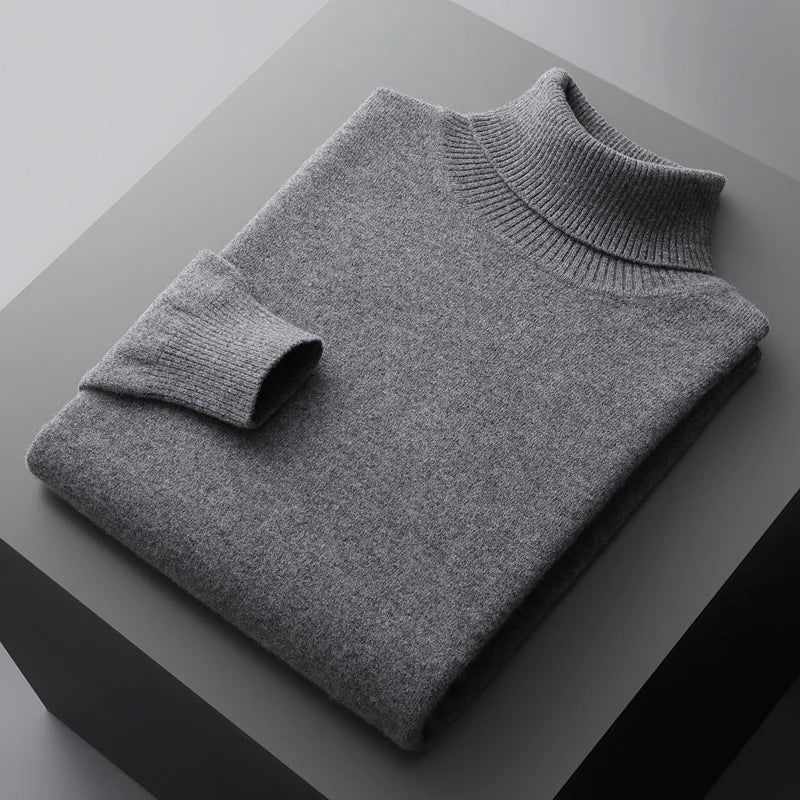 Meluvie | Mélange de fibres doux pull col roulé 10